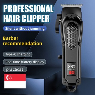 Electric Hair Clipper Cordless Compact Size LED Display Type