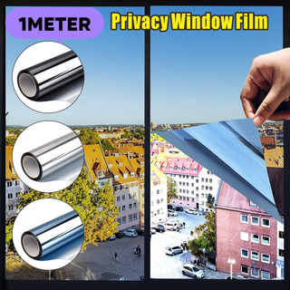 One Way Mirror Window Home Privacy Film Reflective Solar Tin