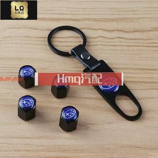 適用於Subaru 金屬氣嘴蓋汽嘴氣門嘴 impreza 鑰匙圈 sti levorg forester legacy