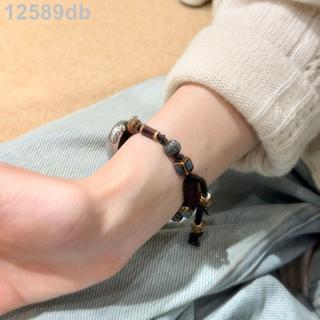 新款۞┅原創陶瓷編繩表帶小眾設計適用小米手環10/9/8表帶華為手環11表帶