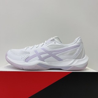 ASICS GEL-ROCKET 12 女生 白紫色 耐磨 緩震 運動 排球鞋 羽球鞋 1072A119-106