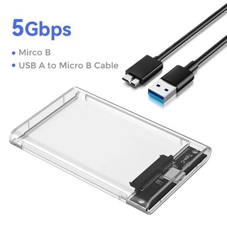 台灣出貨2.5 吋 USB3.0 轉 SATA 外接硬碟盒,支援 UASP,適用於 PC 與筆電硬碟讀取器