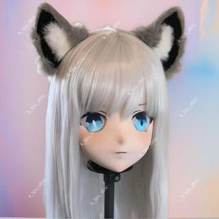 搶購#白模二次cos頭殼 kig款43後殼 kigurumi定製頭殼 頭套定製 定製版 頭殼面具 面具頭套白模頭殼