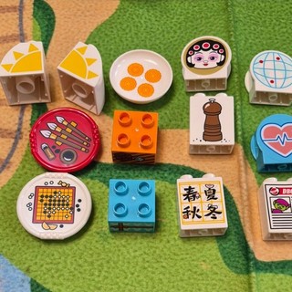 全面出清不補【點點小豆】LEGO 樂高積木 DUPLO 得寶 標誌 圖案 組合 全新 如圖！13