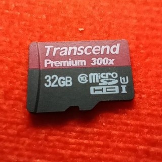 買的安心 二手 Transcend Premium 300x 32GB micro SD HC 記憶卡 C10 U1