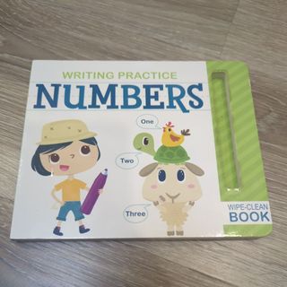 💛二手童書💛#英文繪本#便宜賣#NUMBERSThe Clever Factory#可重複寫#沒有附白板筆
