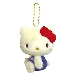 現貨▶日本 三麗鷗 hello kitty 吊飾 復古 70週年 娃娃 絨毛