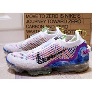 Nike Air Vapormax 2020 FK Pure Platinum灰藍 彩虹編織 CJ6740-001