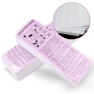 100 PCS Body Non-woven Fabric Hair Removal Wax Paper Rolls H
