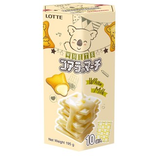 LOTTE樂天 小熊餅乾家庭號(香濃煉乳風味) 195g【萬家福】