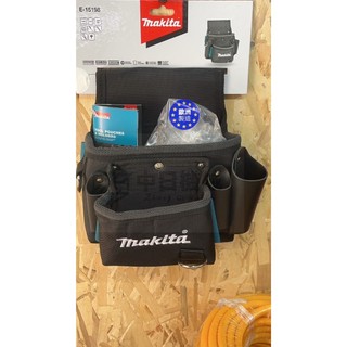☆中日機械☆MAKITA牧田 E-15198 腰掛螺絲袋 釘袋 第三代螺釘袋 腰間工具袋 新款 現貨供應中