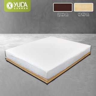 免組裝【YUDA 】低床底 3.5尺單人/5尺雙人/6尺雙大 6分木心板日式輕奢 新竹以北免運