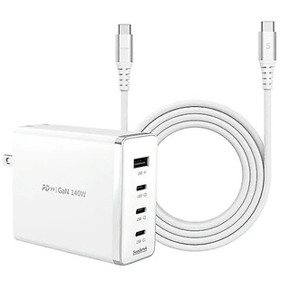 SOODATEK PD140W氮化鎵急速充電 USB-C套組 對多充電傳輸組 COSTCO代購 工作遊戲 外出攜帶方便