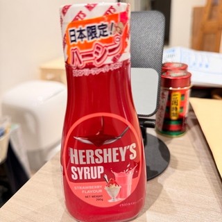 「現貨」日本帶回 Hershey's 賀喜 好時 草莓風味糖漿 260g 賀喜風味糖漿 烘焙 甜點冰品 淋醬