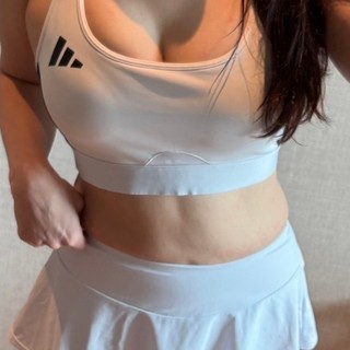 adidas愛迪達 白色 運動內衣 Bra L 75E-F-G罩杯適合