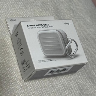 elago 三星 Galaxy Buds3/Pro 軍規防摔耳機殼 灰