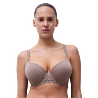 【Chantelle】Romance 3D記憶纖維T-Shirt Bra B-D(19XN0 0PK星塵灰)