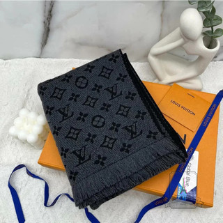 Louis Vuitton 路易威登 LV Monogram圖案 羊毛 圍巾 M78526