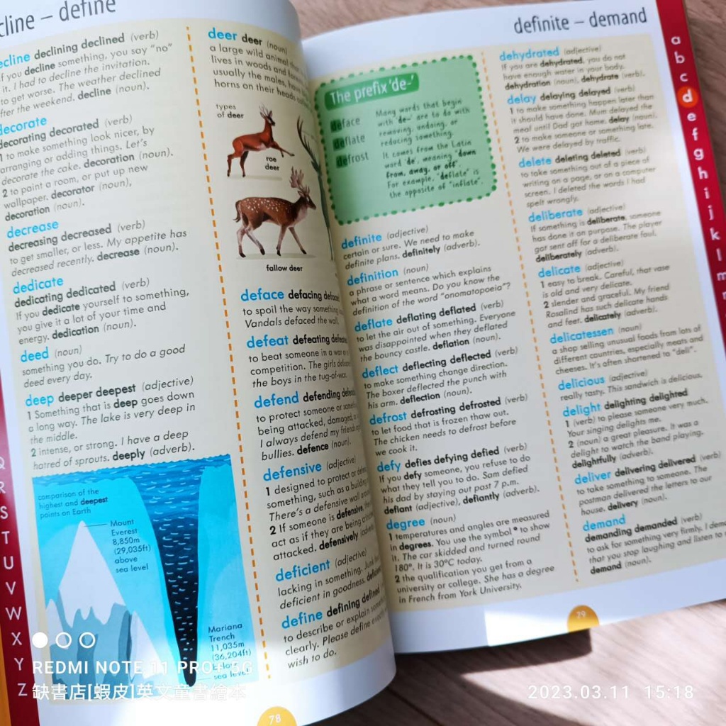 Junior Illustrated English Dictionary and Thesaurus全彩快速記單字 QUESHU