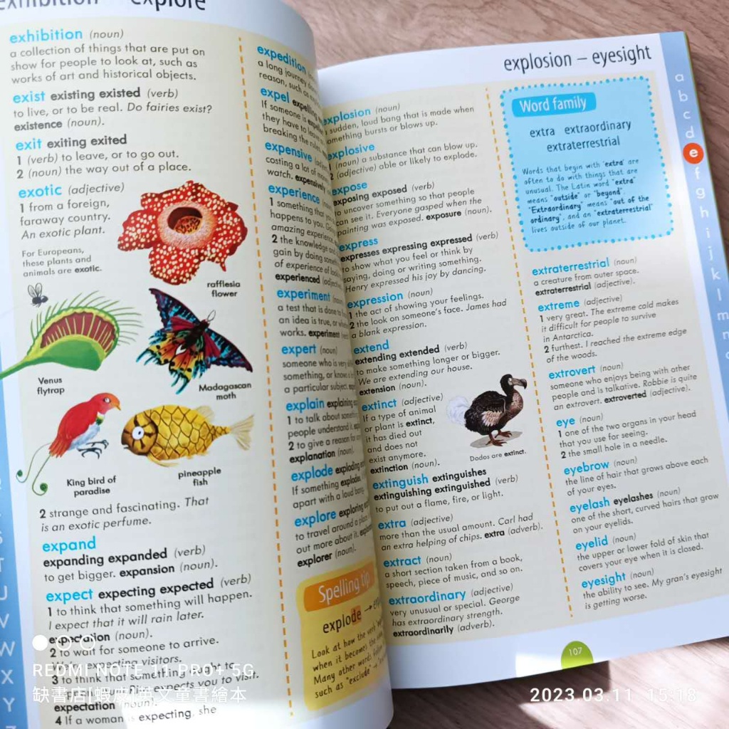 Junior Illustrated English Dictionary and Thesaurus全彩快速記單字 QUESHU