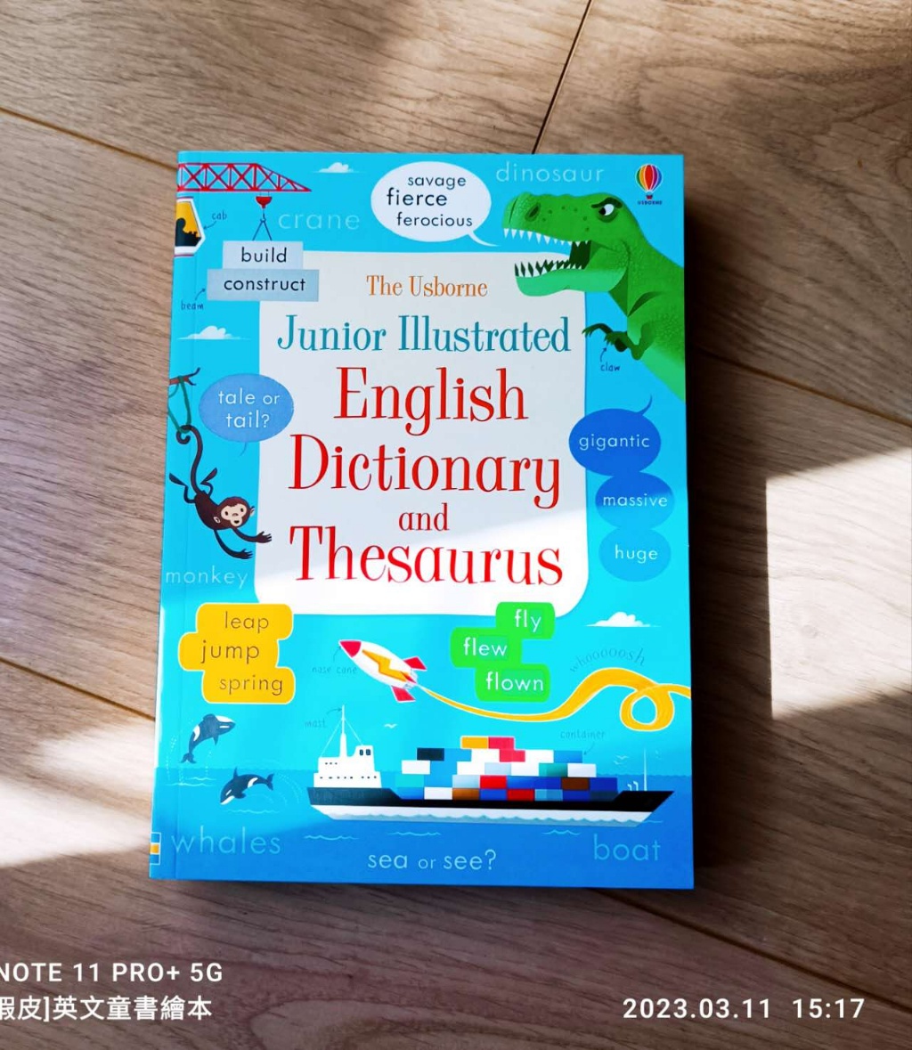 Junior Illustrated English Dictionary and Thesaurus全彩快速記單字 QUESHU