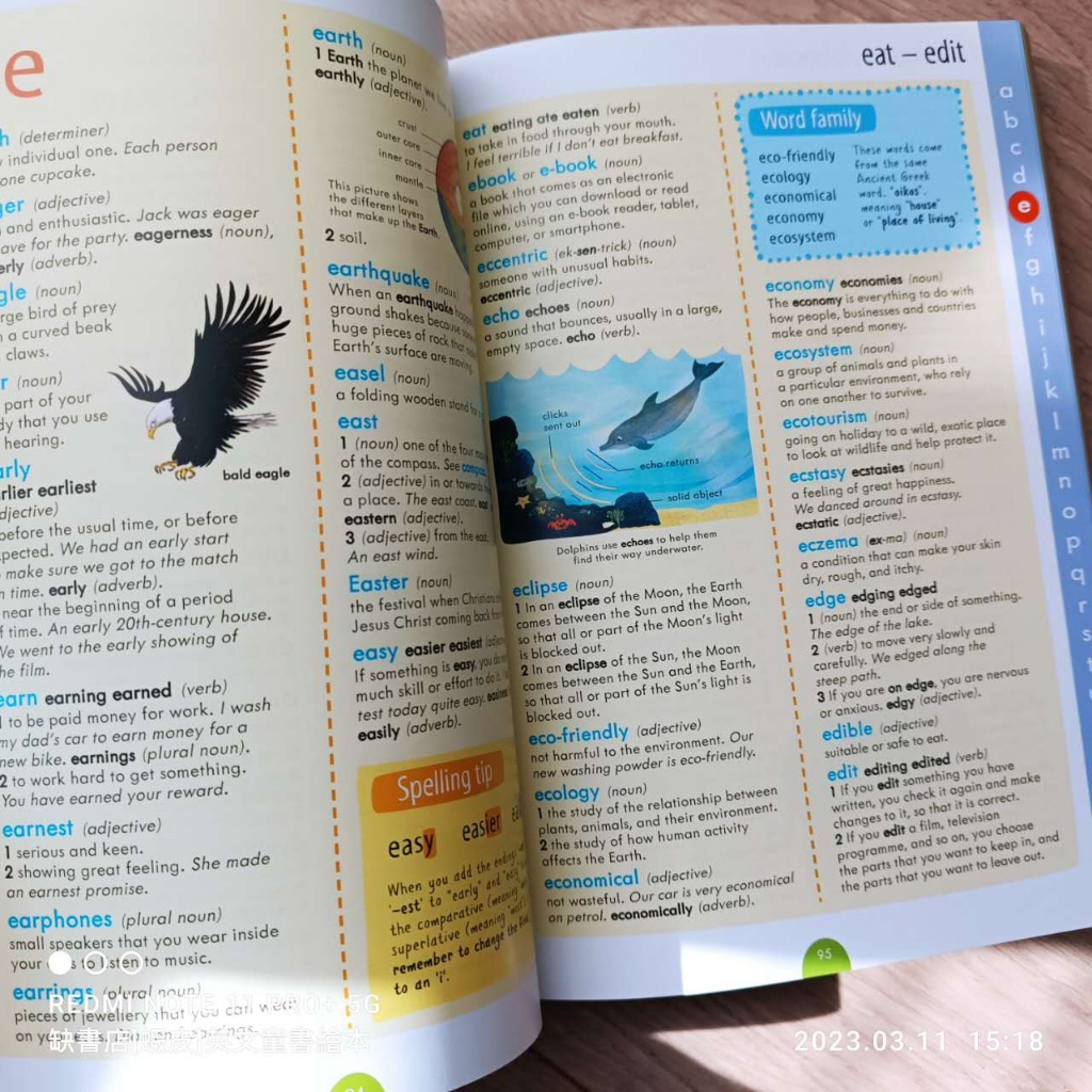 Junior Illustrated English Dictionary and Thesaurus全彩快速記單字 QUESHU