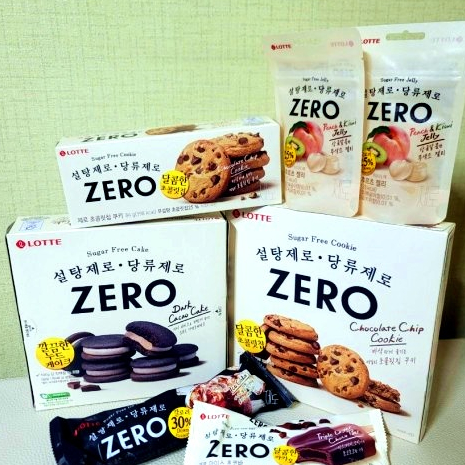 LOTTE 樂天 ZERO 無砂糖系列 巧克力夾心派 曲奇餅乾 低卡 巧克力派 巧克力豆 巧克力餅乾《贈品多多家》