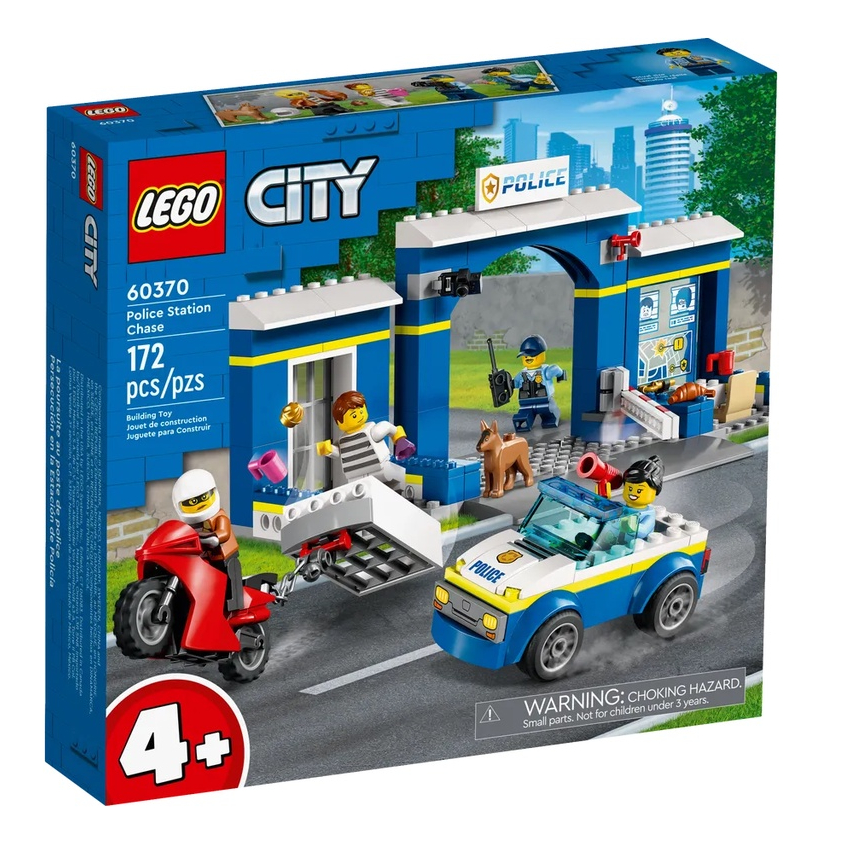 【樂GO】 樂高 LEGO 60370 警察局追逐戰 城市系列 警局 警車 積木 玩具 禮物 生日禮物 樂高正版全新
