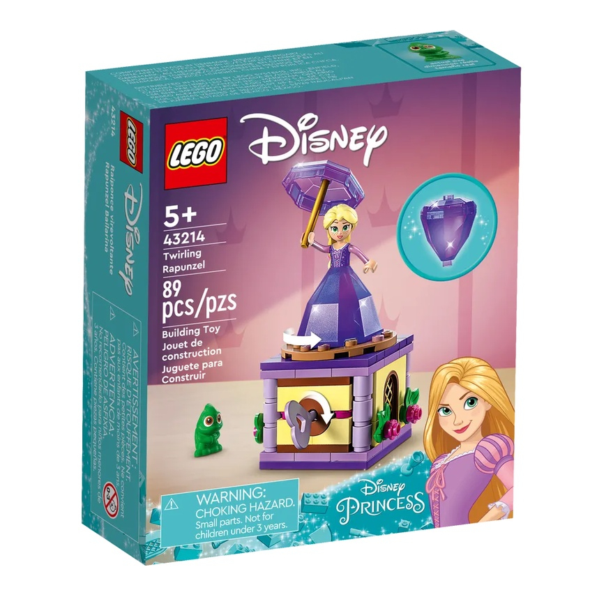 【樂GO】 樂高 LEGO 43214 旋轉長髮公主 樂佩 迪士尼 公主系列 積木 玩具 禮物 生日禮物 樂高正版全新