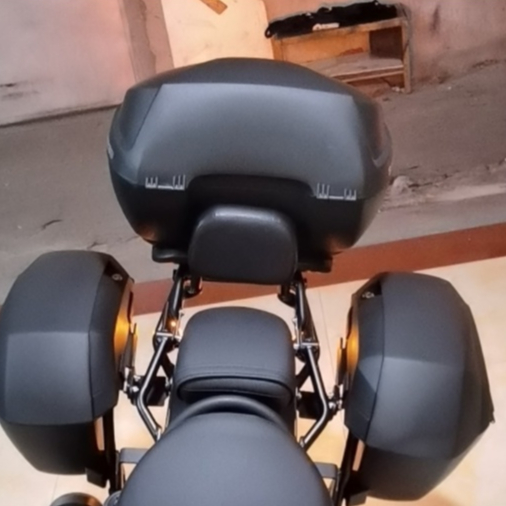 rebel 500摩托車置物箱 適用於Honda叛逆者500改裝機車置物箱 CMX500honda 機車機車後車箱原車開
