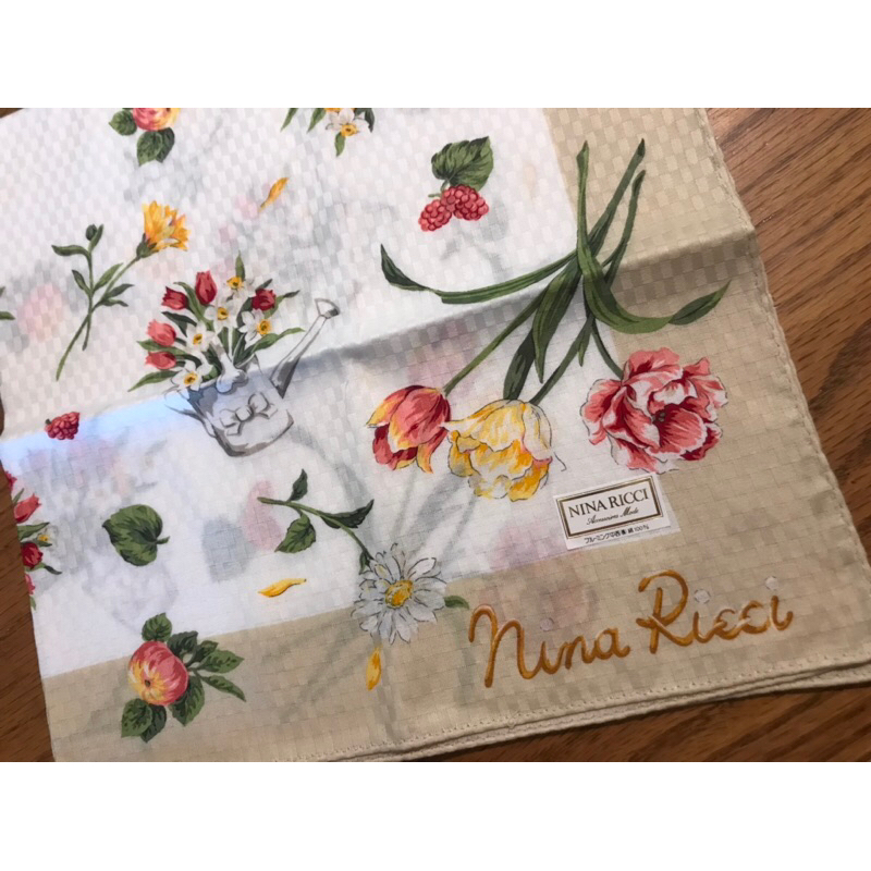 日本手帕  擦手巾  nina ricci no.42-3. 50cm
