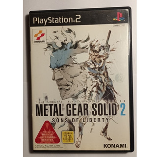 PS2 - 潛龍諜影2 METAL GEAR SOLID Sons of Liberty 4582114080001