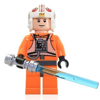 LEGO 樂高 人偶 STARWARS 星際大戰 路克 Luke Skywalker 駕駛 8129 9493