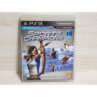 {哈帝電玩}~PS3 原版遊戲 運動冠軍 Sports Champions 中文版 光碟無刮 有盒書~