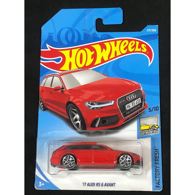 風火輪 hot wheels 17 奧迪 audi rs6 rs 6 avant 好爸爸 五門 旅行車 普卡