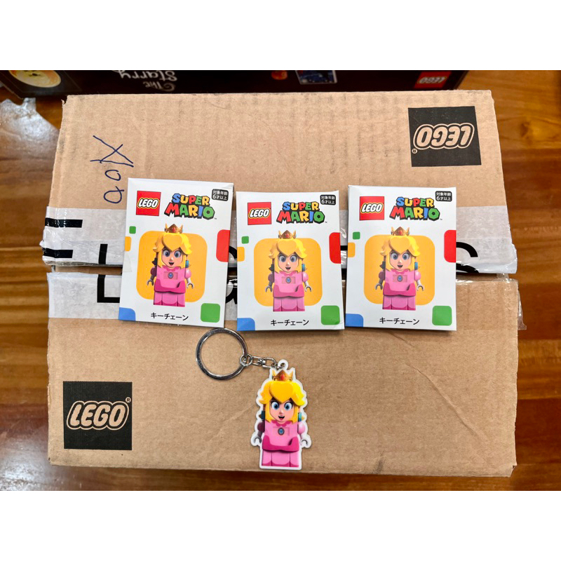 「奇奇蒂蒂」Lego 樂高 超級瑪利歐系列 碧姬公主橡皮鑰匙圈