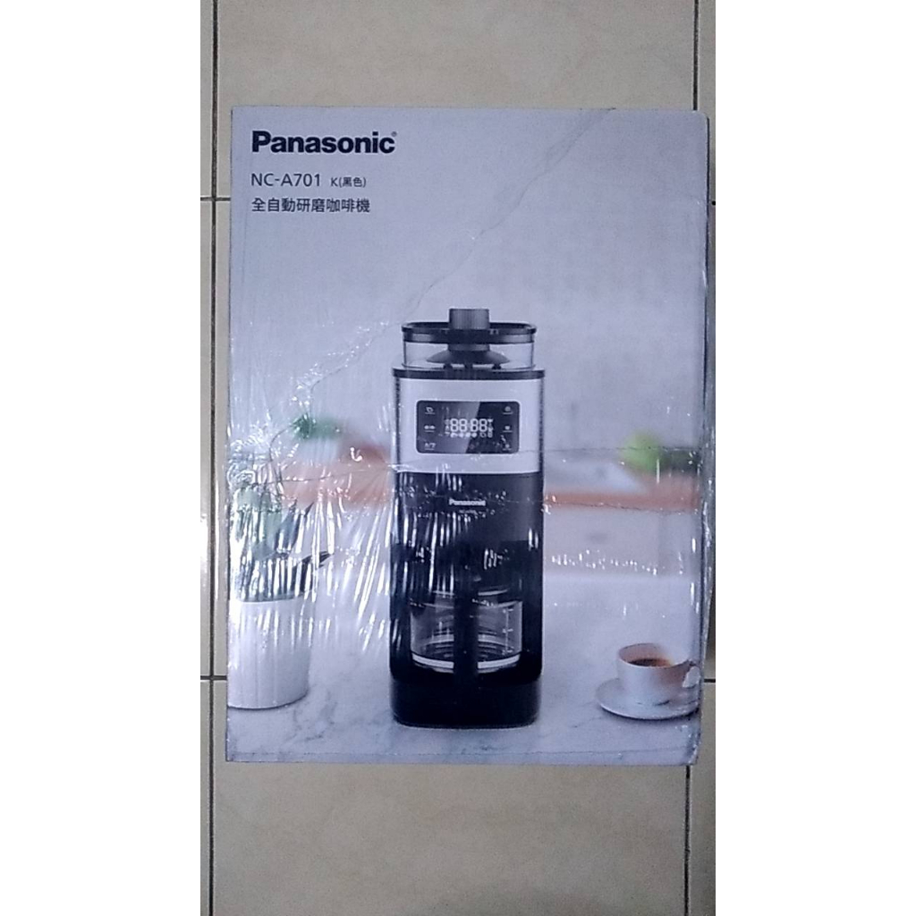 (保留)Panasonic 國際牌- 6人份全自動雙研磨美式咖啡機 NC-A701 全新尾牙獎品