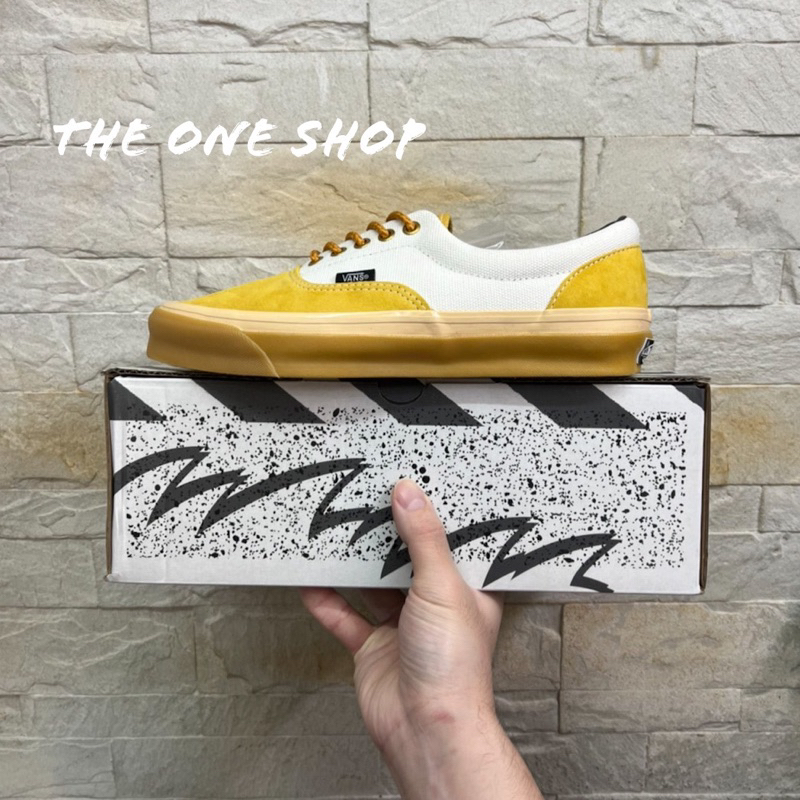 TheOneShop VANS VAULT Og Era Lx 黃色 米白 膠底 附圓/扁鞋帶 VN0A3CXNBRO