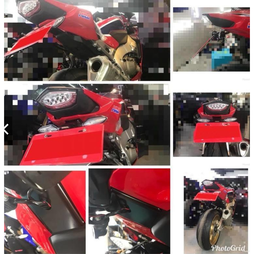 《正品 鬍鬚牌 免運🔥》快速出貨 HONDA 2017 CBR10000RR 短牌架 固定 永久保固 直上原廠方向燈