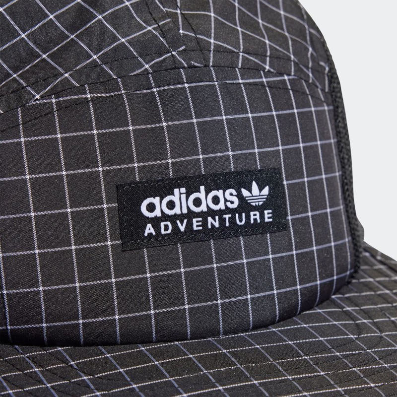 日本限定ADIDAS originals 三葉 愛迪達 鴨舌帽 棒球帽 格紋ADVENTURE RUNNERS CAP