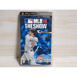 {哈帝電玩}~PSP 原版遊戲 美國職棒大聯盟10 MLB10 THE SHOW 英文亞版 光碟無刮 有盒書~