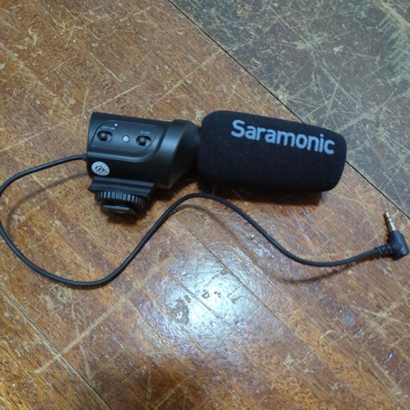 Saramonic SR-M3 指向式電容麥克風 內建監聽 二手良品