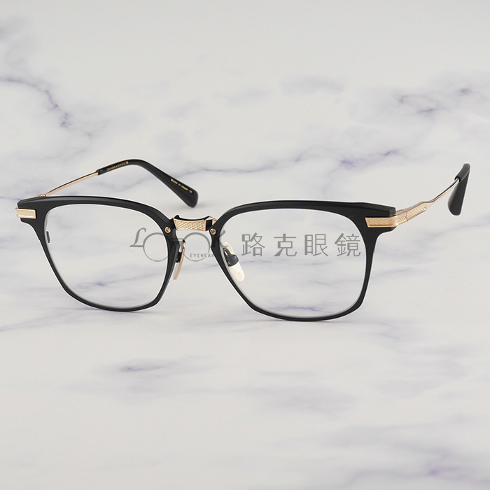 【LOOK路克眼鏡】 DITA 光學眼鏡 UNION 鈦 黑 金 2068