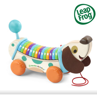 【LeapFrog】跳跳蛙玩具 木質字母小狗