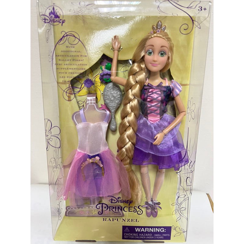 全新現貨 迪士尼 樂佩 公主 芭蕾舞衣 配件組 娃娃