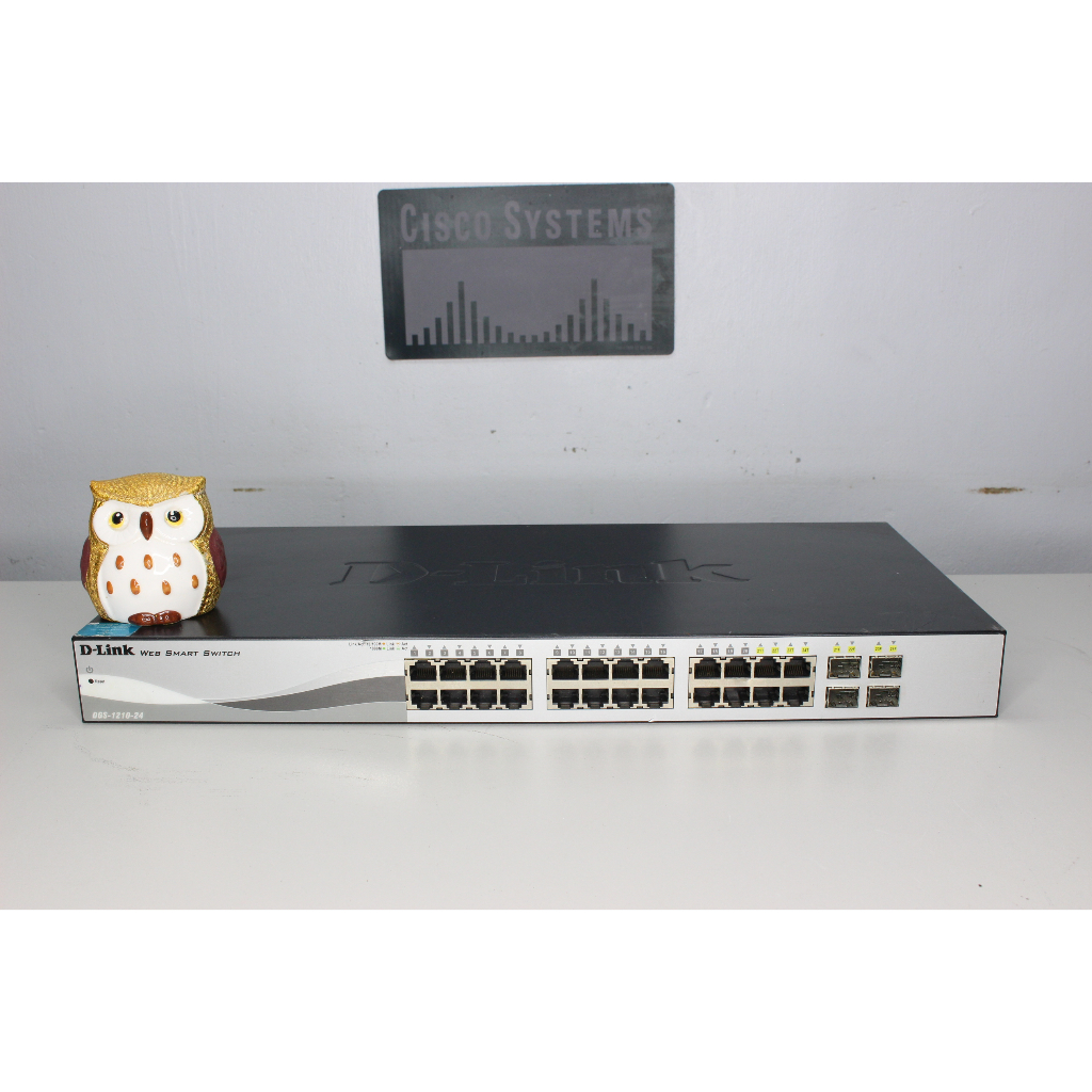 D-Link DGS-1210-24 Web Smart 24-Port Gigabit Switch