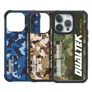 普格爾APPLE-IPHONE-14ProMax-坦克迷彩軍規保護殼