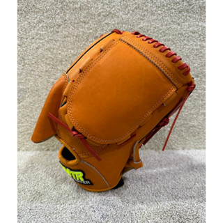 = 水 運動用品 = WTR 綠標 硬式牛皮 棒、壘球 "投手" 手套 (橘)