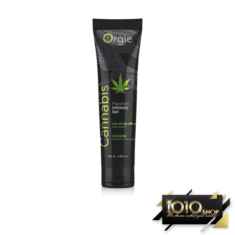 【1010SHOP】葡萄牙 Orgie 大麻籽 油 潤滑液 100ml Lube Tube Cannabis