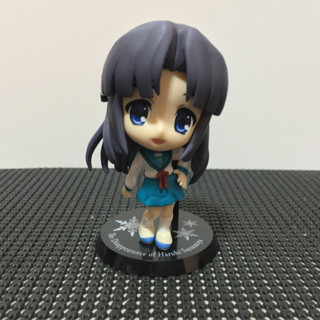 正版 日版 涼宮春日的籤引 朝倉涼子 一番賞 D賞 Q版 二手 無盒 公仔 景品 現貨 實際拍攝
